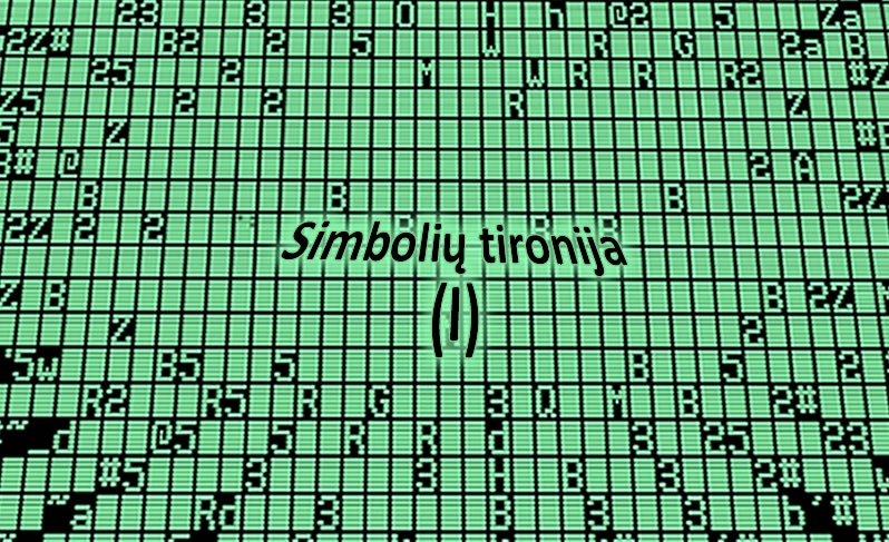 NLP Simbolių tironija